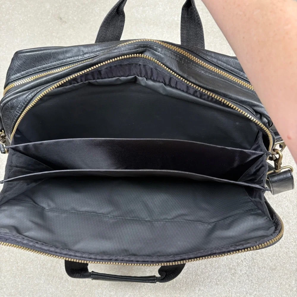 NFL Alumni First Union Charity Classic Jacksonville Leather Briefcase Laptop Bag